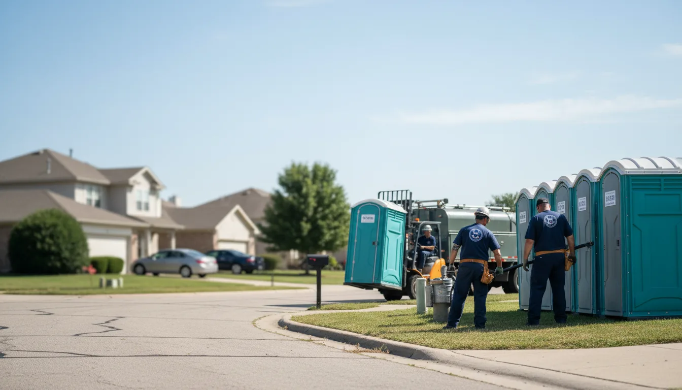 Porta Potty Rental in Riverton, IL near me